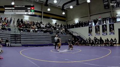 120 lbs Quarterfinals (8 Team) - Meghan Ou, Carrollton vs Samantha Rojas-Hernandez, Shiloh