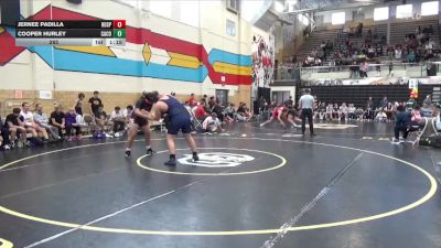 285 lbs Placement Matches (16 Team) - Cooper Hurley, Campbell County vs Jernee Padilla, Rock Springs