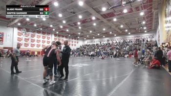 157 lbs Cons. Round 3 - Griffin Gardner, Olentangy Liberty vs Slade Frame, Sheridan