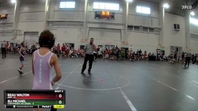 60 lbs Round 1 (6 Team) - Beau Walton, OMP vs Eli Michael, Contenders WA Green