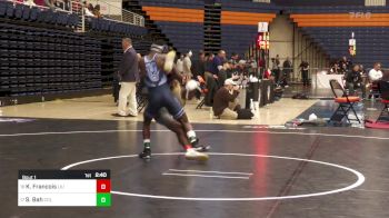 133 lbs Round Of 32 - Kaelan Francois, Liu vs Sulayman Bah, Columbia