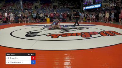 100 lbs Semis - Ryleigh Sturgill, TN vs Madison Nieuwenhuis, MI