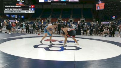 215 lbs Cons. Rd Of 16 - Emmit Rivadeneira, Idaho vs Matthew Gorbatuk, New Jersey