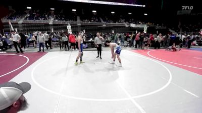 144 lbs Quarterfinal - Brody Patrick, War vs Zander Kumm, Camel Kids