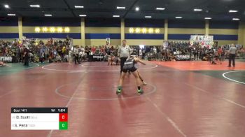 Match - David Scott, Columbia Wildcats vs Sergio Pena, Tucson Cyclones