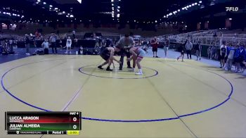 136 lbs 3rd Place Match - Julian Almeida, Caveman vs Lucca Aragon, KongKrete