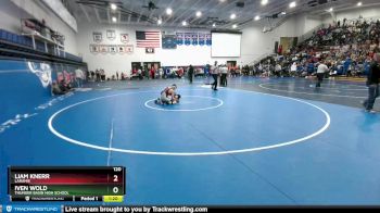 120 lbs Champ. Round 1 - Liam Knerr, Laramie vs Iven Wold, Thunder Basin High School