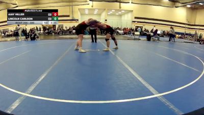 285 lbs Semifinal - Ajay Hiller, East Stroudsburg University vs Lincoln Carlson, East Stroudsburg University