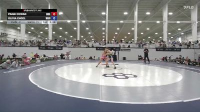 130 lbs Paige Cowan, Ohio Blue vs Olivia Engel, Washington J