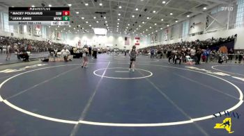 114 lbs Champ. Round 1 - Macey Polhamus, SV Saber Den Wrestling vs Lexie Ames, Mat Power Youth Wrestling Club