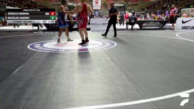 Cons. Round 3 - Ozwald Medina, Spring Hills Wrestling vs Nicolas Aquino