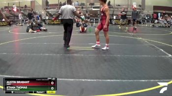 167 lbs Cons. Semi - Austin Brabant, KBay vs Ethan Thomas, Untouchables