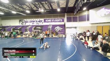 61 lbs Champ. Round 1 - Kash Allred, Cougars Wrestling Club vs Royce Ward, Smithfield