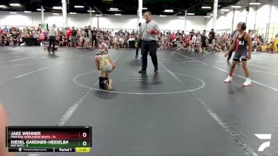 72 lbs Round 1 (8 Team) - Jake Wehner, Prestige Worldwide Boats vs Diesel Gardner-Heidelbaugh, Mat Rats