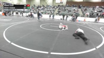 57 lbs Round Of 16 - Benito Lujan, Jackson Wink Wrestling vs Brody Thomas, Mattime