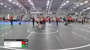 120 lbs Prelims - Zack Aquila, Ohio Rampage vs Brody Zoul, Ragin Raisins Catawba