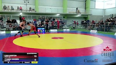 80kg Quarterfinal - Mehar Deol, Guru Gobind Singh WC vs Reid King, Loyola HS