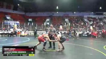 170 lbs Finals (8 Team) - Henry Oesch, Lowell White vs Jameson Beebe-Hendrickson, Pine River