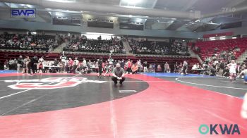 58 lbs Round Of 16 - Hayden Wenetshlager, Salina Wrestling Club vs Baylon Reece, Grove Takedown Club