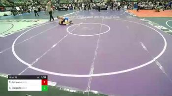 145 lbs Round Of 64 - Brodie Johnson, Oakdale vs Gabriel Delgado, Gold Rush Wrestling Academy