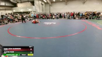 150 lbs Cons. Round 2 - Zain Leon Guerrero, Liberty vs Austin Muir, Erie