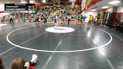 145 lbs Cons. Round 2 - Jesalyn Blair, Thermopolis vs Elizabeth Kimbrough, Thunder Basin