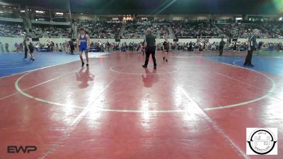 161 lbs Semifinal - Kenneth Smith, Tonkawa vs Corbin Davis, Moore JH