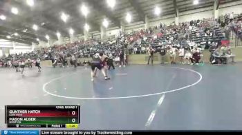 218 lbs Cons. Round 1 - Mason Alger, Riverton vs Gunther Hatch, Lone Peak