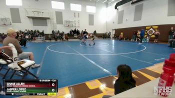 120 lbs Cons. Semi - Chase Allen, Rocky Mountain Middle School vs Jasper Lopez, Lovell Middle School