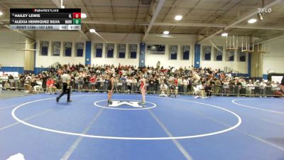 107 lbs 3rd Place - Hailey Lewis, Silver Lake vs Alexia Henriquez Silva, North Andover