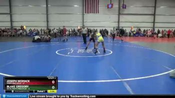 92 lbs Round 1 (6 Team) - Joseph Womack, Maryland Gold vs Blake Gregory, VA Alchemy/Predator