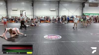 122 lbs Round 3 - Carson Kimbrough, Compound Wrestling Club, Woodw vs Thomas Morgan, Roundtree Wrestling Academy
