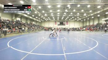 125 lbs Quarterfinal - Matt Dougherty, Onondaga Community College vs Trevor Middendorf, Brockport