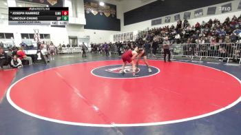 138 lbs Quarterfinal - Joseph Ramirez, El Modena vs Lincoln Chung, Poly/Long Beach