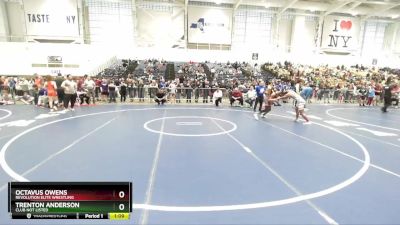 136 lbs Semifinal - Trenton Anderson, Club Not Listed vs Octavus Owens, Revolution Elite Wrestling