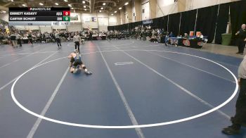 126 lbs Semis & 1st Wrestleback (8 Team) - Carter Schutt, Shelby-Rising City vs Emmett Kadavy, Aquinas Catholic