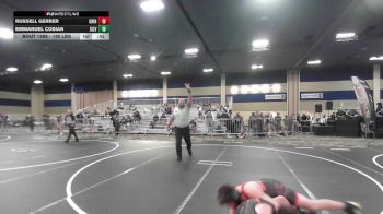 130 lbs Consi Of 4 - Russell Gerber, Grindhouse WC vs Emmanuel Cobian, Silverback WC