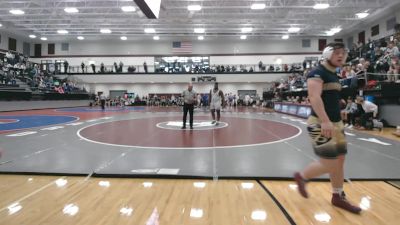 285 lbs Conso Quarters - Aubrey Carter, Brantley County HS vs Alonzo Edmerson, Bremen