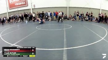 215 lbs Round 2 - Tyler Butler, Botetourt Training Center vs Brian Dougherty, Herndon