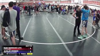 126 lbs 3rd Place Match - Rudy Rodriguez Loya, GI Grapplers vs Quinlan Johnson, MWC Wrestling Academy