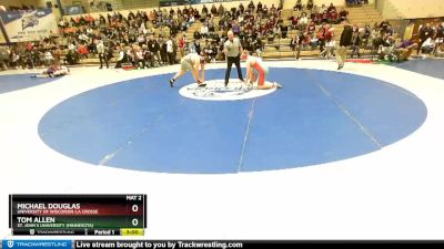 285 lbs Champ. Round 1 - Michael Douglas, University Of Wisconsin-La Crosse vs Tom Allen, St. John`s University (Minnesota)