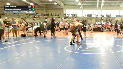 195 lbs Round Of 64 - Gabe Martin, Superior Elite - HSB vs Keigan Reisenbeck, Freakztyle Elite - HSB