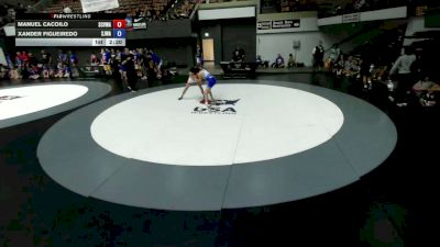 106 lbs Manuel Cacoilo, SCVWA - Santa Clara Valley Wrestling Association vs Xander Figueiredo, SJWA - San Joaquin Wrestling Association