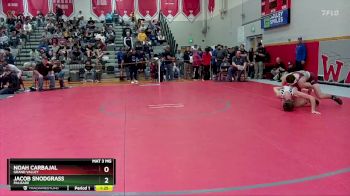 150 lbs Champ. Round 1 - Jacob Snodgrass, Palisade vs Noah Carbajal, Grand Valley