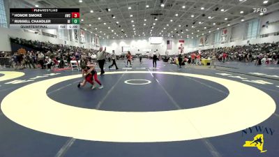 65 lbs Quarterfinal - Russell Chandler, Brawler Elite vs Honor Smoke, Akron Wrestling Club