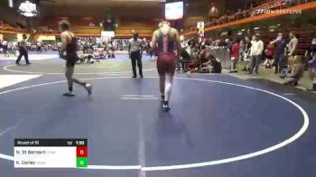 160 lbs Round Of 16 - Nate St Bernard, Team Inferno vs Kale Corley, Newcastle Fall Guys