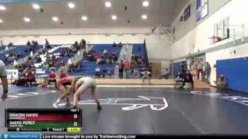 165 lbs Cons. Semi - Saeed Perez, Santa Ana vs Gracen Hayes, Bakersfield