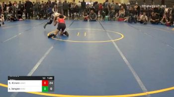 93 lbs Prelims - Sean Kirwin, Kingsway MS vs Caden Langan, Wisconsin Red MS