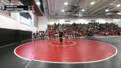 135JV Round 3 - Addison Fox, Central-GJ vs Serenity Rodriguez, Severance