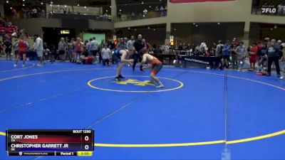 144 lbs Cons. Round 3 - Cort Jones, TN vs Christopher Garrett Jr, OK